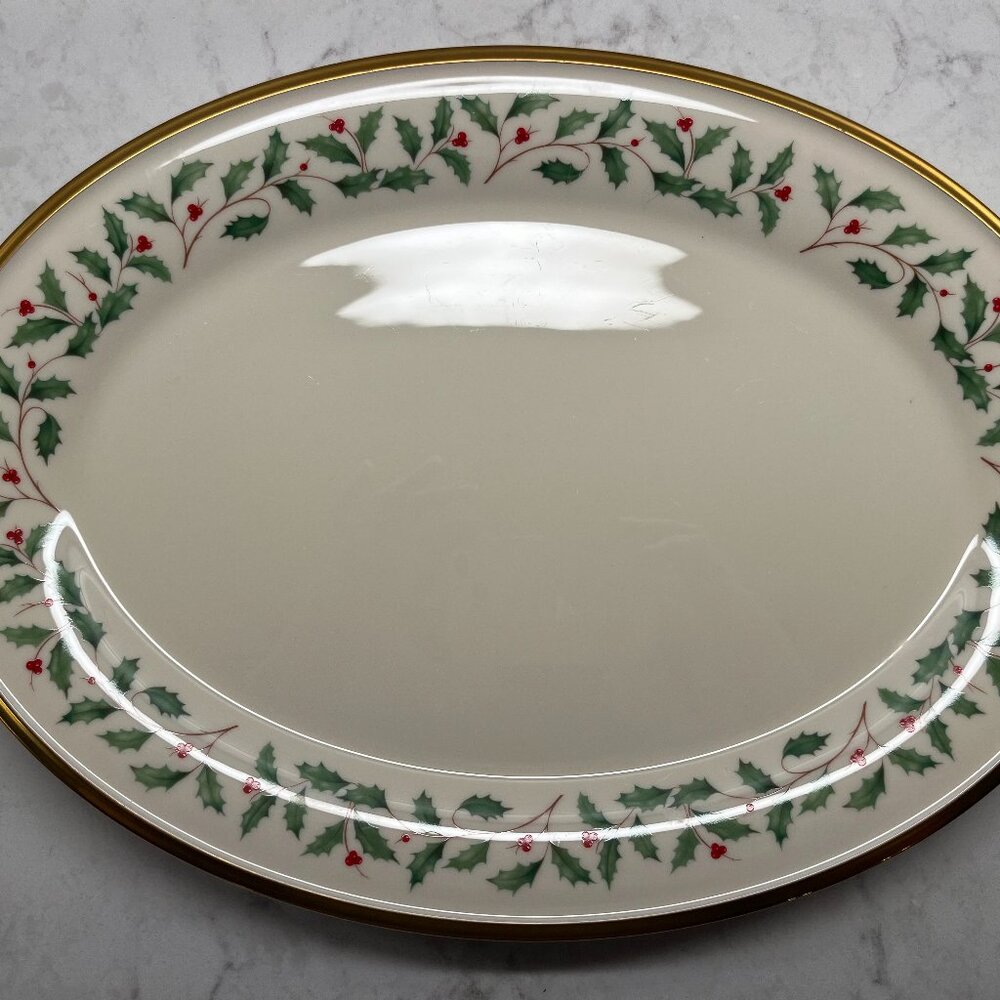 Lenox Holiday (Dimension) Oval Platter